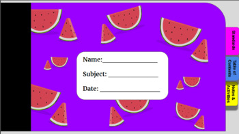Preview of 4th Grade Digital Interactive Math Notebook (Go Math! Ch 10)