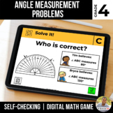 4th Grade Digital Math Game | Angle Measurement | Distance