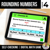4th Grade Digital Math Game | Rounding Numbers | Distance 