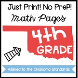 4th Grade Distance Learning No Prep Packet