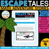 4th Grade Division Activity | Digital Escape Tale for Goog