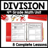 4th Grade Division Review Unit, Whole Number Long Division