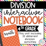 Division Interactive Notebook for 4th Grade