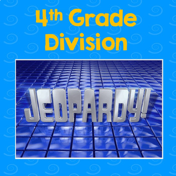 Preview of 4th Grade Division Jeopardy