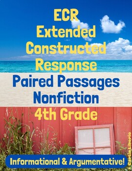 Preview of 4th Grade ECR- Paired Passages - Extended Constructed Response Samples! STAAR