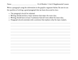 4th Grade ELA Module 1 Unit 2 - Writing Quality Paragraphs