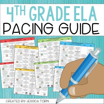 Preview of 4th Grade ELA Pacing Guide