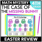 4th Grade Easter Math Mystery | Fourth Grade Math Review W