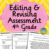 4th Grade Editing and Revising Assessment