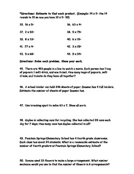 homework 4th grade envision math grade 4 workbook answers