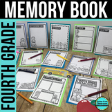 4th Grade End of the Year MEMORY BOOK Covers Fourth Grade 