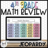4th Grade End of the Year Math Review Game Show | Fun Test