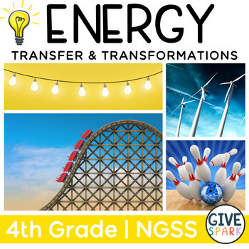 Preview of 4th Grade - Energy - Complete - NGSS - Science Unit - Printable Unit
