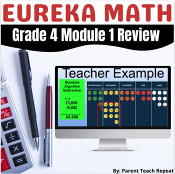 Preview of 4th Grade Engage NY {Eureka} Math Module 1 | Digital Bundle | Back to School