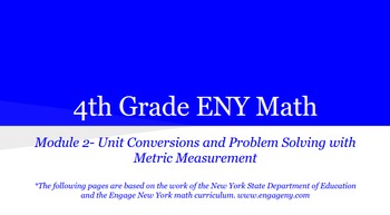 Preview of 4th Grade Engage NY Math Module 2 (Bundle) Topics A - B, Lessons 1-5