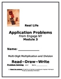 4th Grade: Engage NY Module 3 Application Problems, Read:D