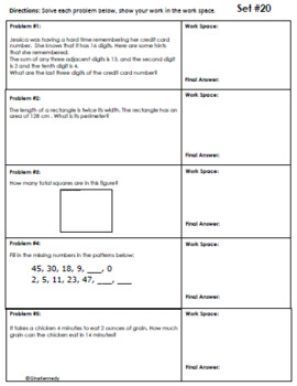 4th grade math enrichment problem solving