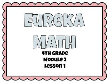 Preview of 4th Grade (Eureka Compatible) Math Lesson Slides - Module 2 Lessons 1-5