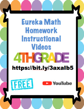 Preview of 4th Grade Eureka Math Instructional Homework Videos