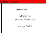 4th Grade Eureka Math Module 4 Lessons 1-16 excluding 5 & 