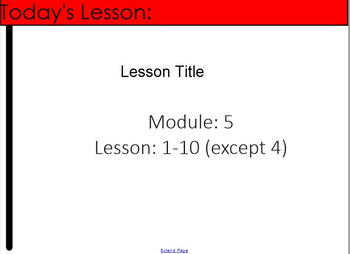 Preview of 4th Grade Eureka Math Module 5 Lesson 1-10 (excluding 4)-Fractions