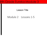 4th Grade Eureka Module 3 Lesson 1-5