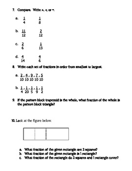 4th Grade Everyday Math Unit 7 Review - Same Format as ...