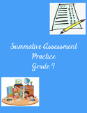 4th Grade - Summative Practice Test by Standard