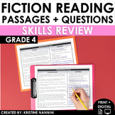 4th Grade Fiction Reading Comprehension Passages and Quest