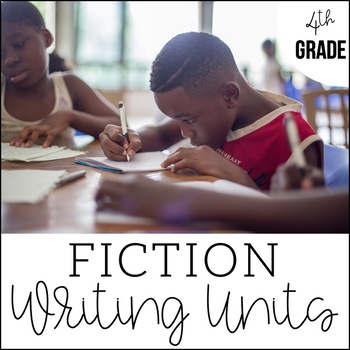 Preview of 4th Grade Fiction Writing Bundle | Fiction Writing Curriculum | 90 Days