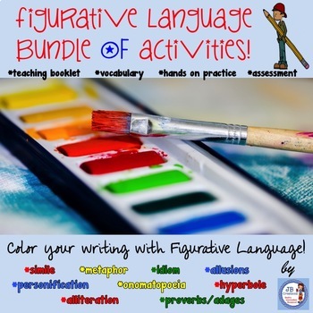4th Grade Figurative Language Activity Bundle by JB Creations | TpT