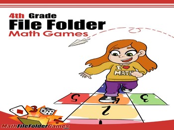 Preview of 4th Grade File Folder Math Games