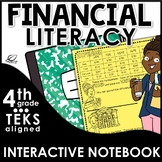 4th Grade Financial Literacy Interactive Notebook Set