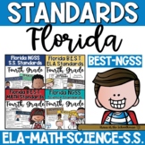 4th Grade Florida BEST ELA Math NGSS Science SS Standards