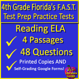 4th Grade Florida FAST Practice Tests Florida BEST Standar