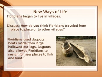 Preview of 4th Grade Florida History Gr 4 Earliest Native Floridians Social Studies FL SS