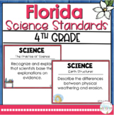 4th Grade Florida Science Standards