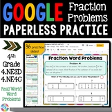 Fraction Word Problems 4th Grade Add & Subtract Fractions 