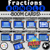 4th Grade Fractions BUNDLE | 4.NF.A & 4.NF.B | BOOM Cards