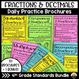 4th Grade Fractions and Decimals | Math Review | Equivalen