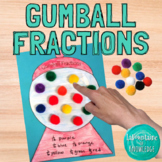4th Grade Fractions Gumball Machine Activity