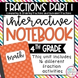 Fractions Part 1 Interactive Notebook for 4th Grade