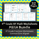 4th Grade Fractions Worksheets: NF Math Practice