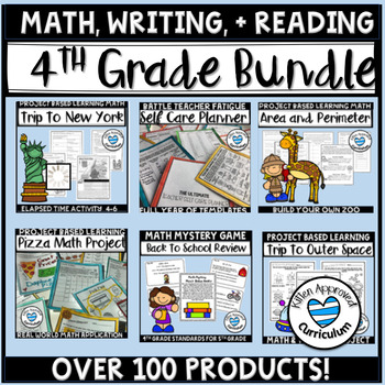 4th grade back to school activities bundle worksheets math games and more