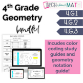4th Grade Geometry Interactive Notebook Bundle!