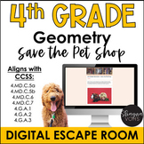 4th Grade Geometry Digital Escape Room - 4th Grade Geometr