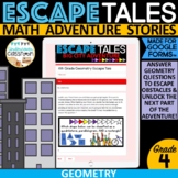 4th Grade Geometry | Digital Escape Tale for Google Forms™
