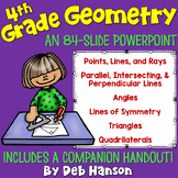 4th Grade Geometry PowerPoint: 7 Lessons with Exit Tickets