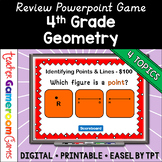 4th Grade Geometry Review Powerpoint Game