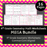 4th Grade Geometry Worksheets: 4th Grade Math Practice